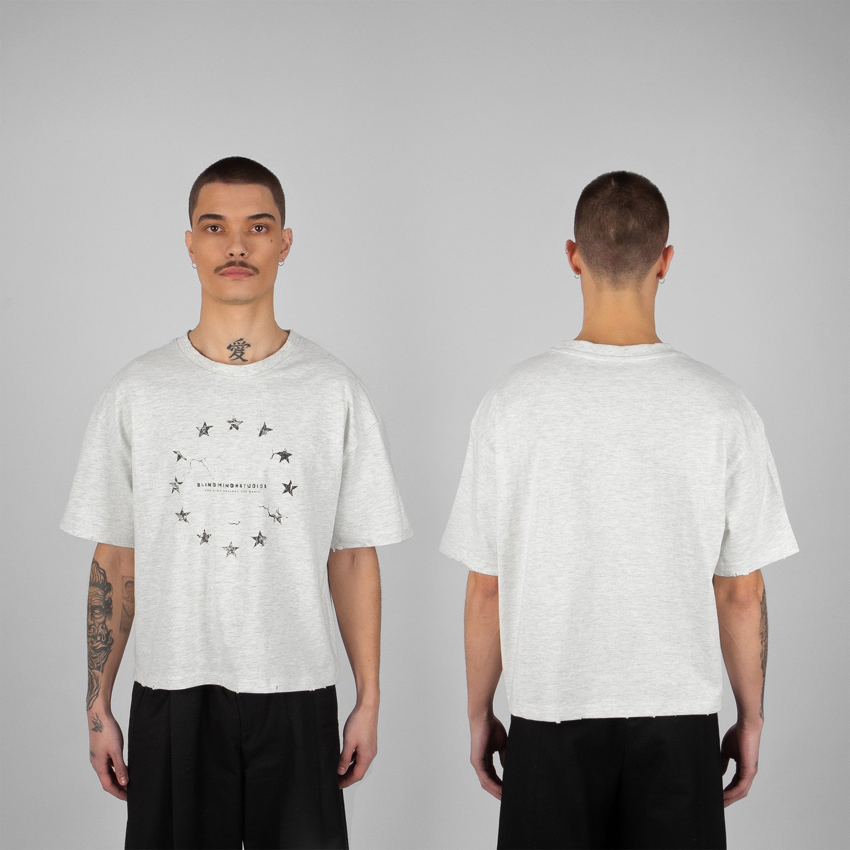 CELESTIAL RUINS SHIRT GREY