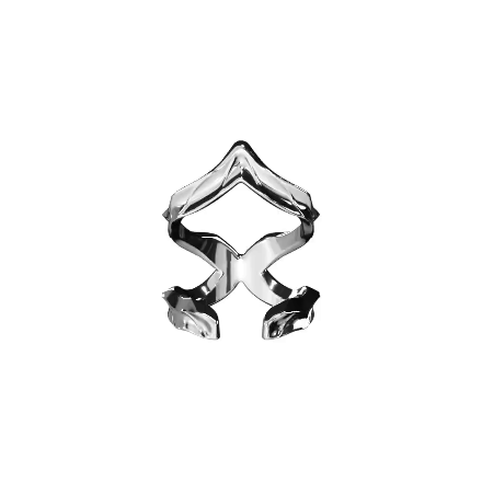 SHADOW CREST RING SILVER